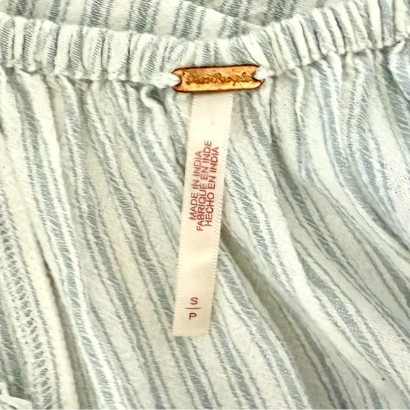 Free People Striped Ruffle Dress - Picture 2 of 3